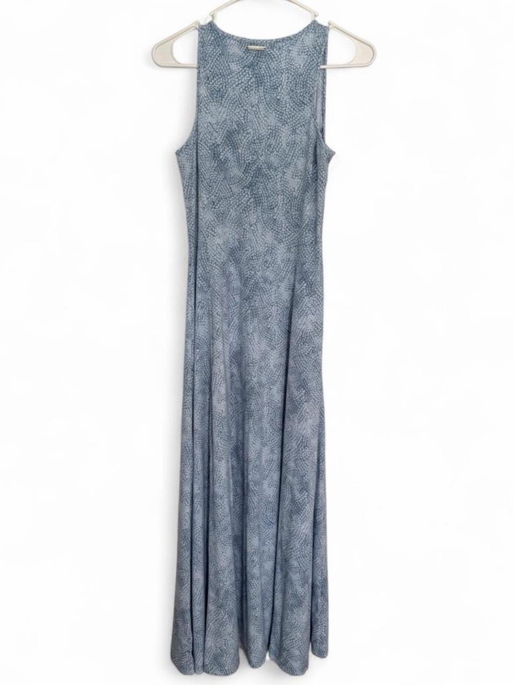 Michael Kors Blue & White Coastal Maxi Dress - Picture 5 of 5